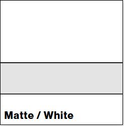 Matte/White ULTRAMATTES REVERSE 1/16IN - Rowmark UltraMattes Reverse Engravable